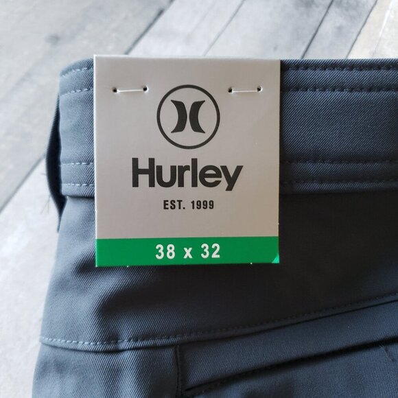 NWT - Hurley Blue Performance Stretch Pant - Size 38x32 - Picture 2 of 3